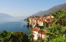 italy hiking tours to lake maggiore in santa caterina del sasso and mottarone 